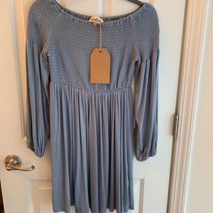 Off the shoulder dress